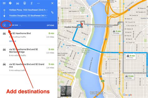 traffic drive map.